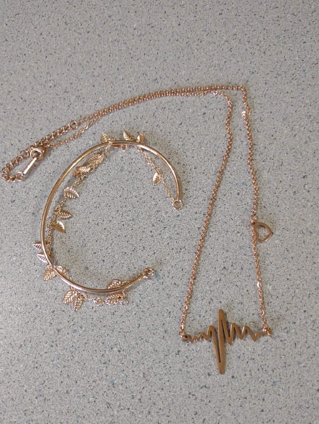 Firm Final Price!*New!Rosetone Jewelry Set